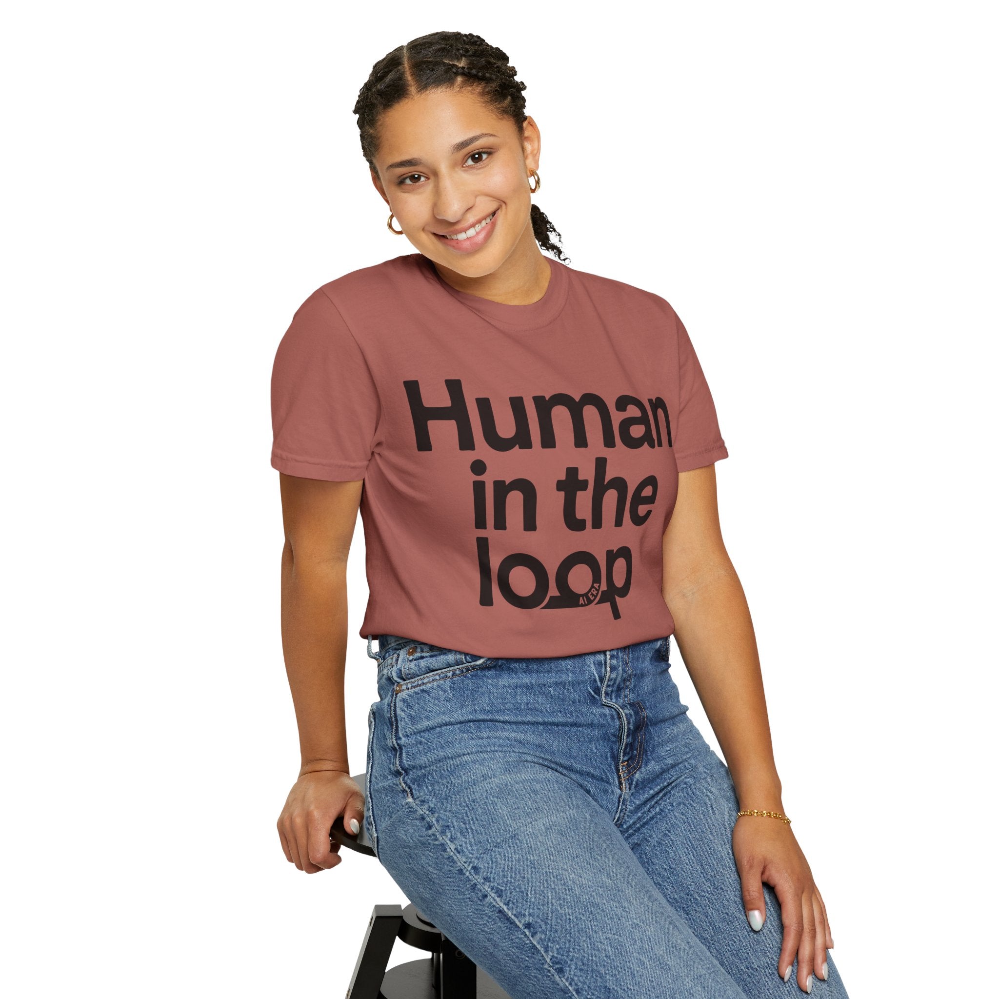 Human in the Loop T-Shirt — AI & Tech Graphic Tee