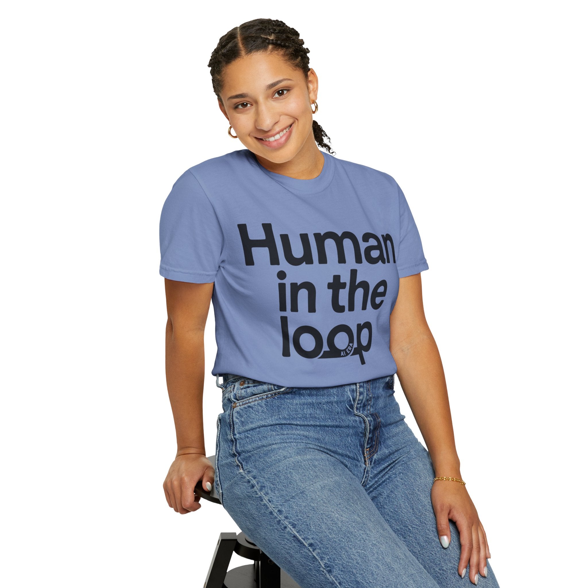 Human in the Loop T-Shirt — AI & Tech Graphic Tee