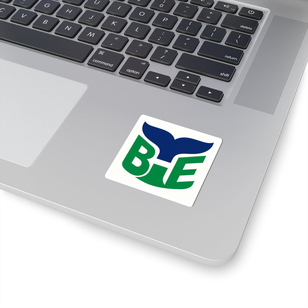 Best Era Whale Tail Logo Kiss-Cut Sticker — Durable Laptop Decal