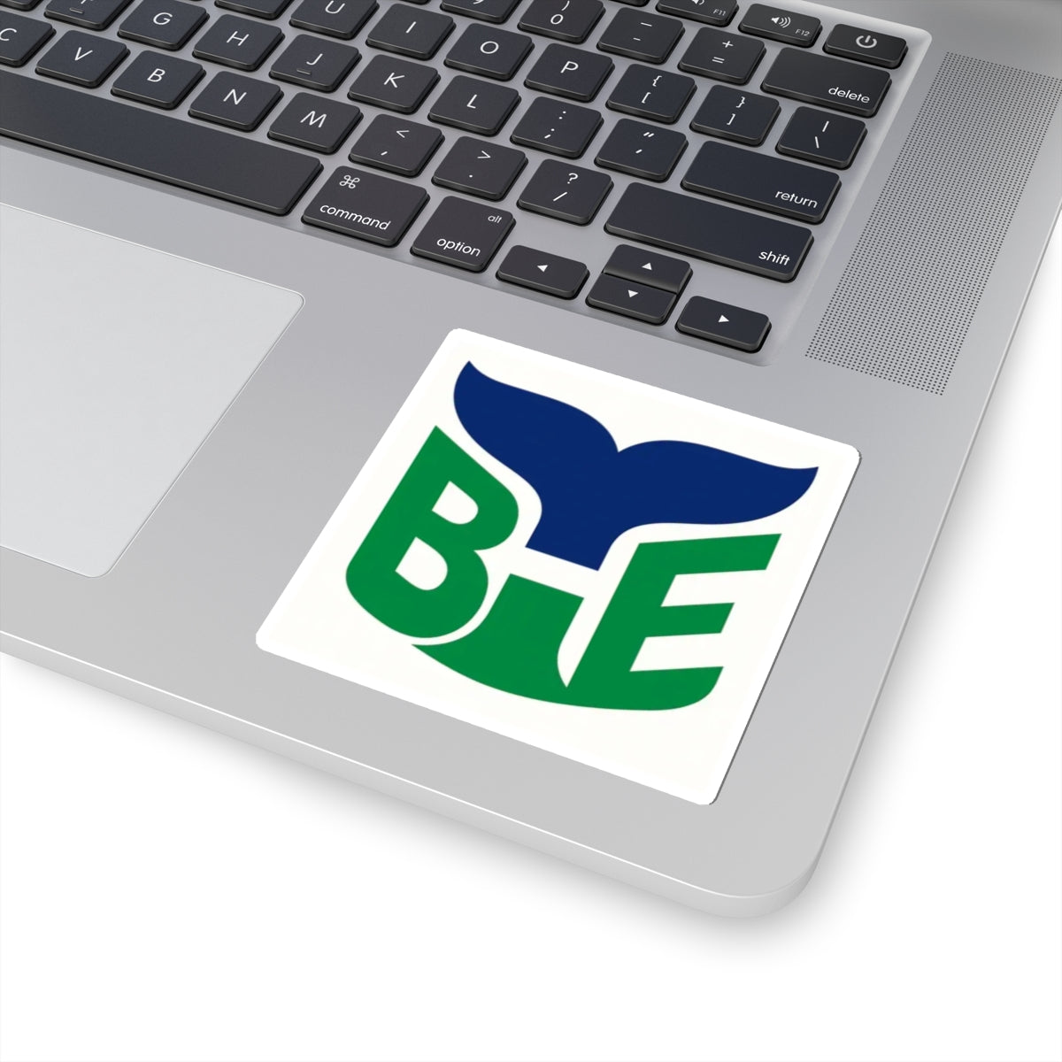 Best Era Whale Tail Logo Kiss-Cut Sticker — Durable Laptop Decal